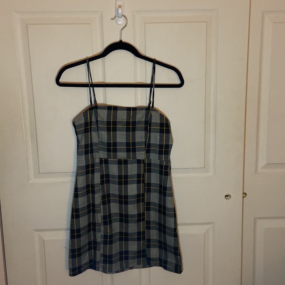 Plaid Cami Dress